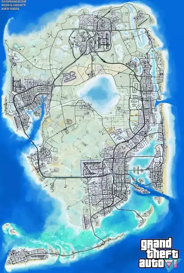 Gta 6 discord official map